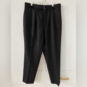 Officine Generale belted wool pants